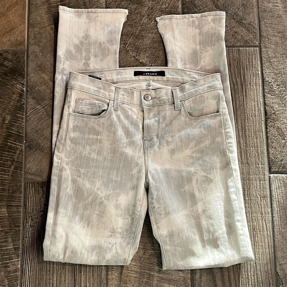 J Brand acid wash skinny jeans